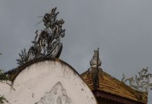 Dơi trong kiến trúc cổ thường xuất hiện trên mái đình chùa Dơi trong kiến trúc cổ